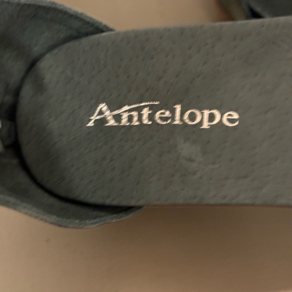 Antelope leather strappy sandals - Picture 5 of 8